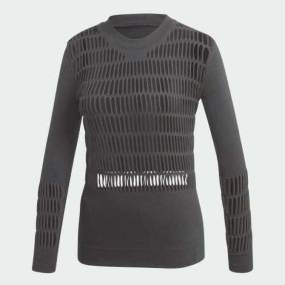 Stella McCartney x Adidas - Warp Knit Top Grey - Picture 3 of 6